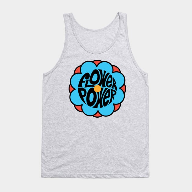 Flower Power 1 Tank Top by axemangraphics